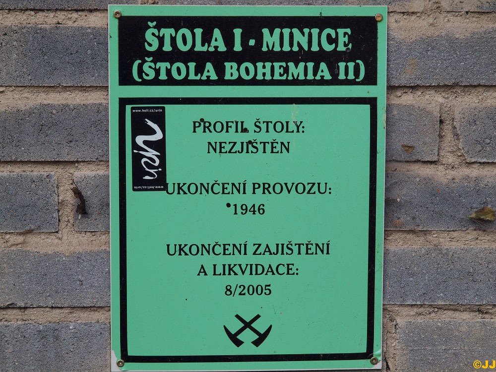   Štola Bohemia II v Minici