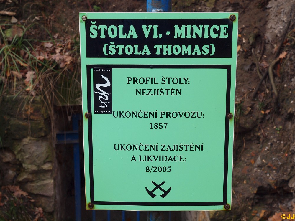   Štola Thomas - VI. u Minice